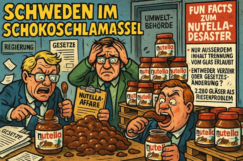 Schweden im Schokoschlamassel Grafik: Schweden im Schokoschlamassel