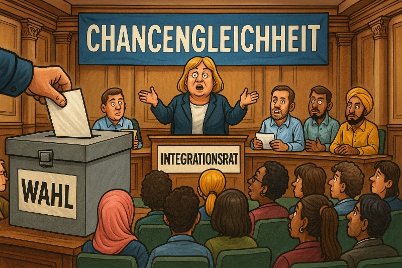 Der Integrationsrat – mehr als ein Kaffeekreis? Grafik: Der Integrationsrat – mehr als ein Kaffeekreis?