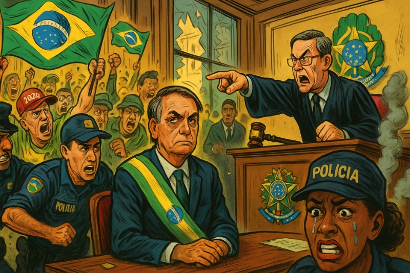 Brasiliens Demokratie im Reality-Check Grafik: Brasiliens Demokratie im Reality-Check