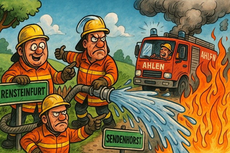 Wenn die Feuerwehr über den Tellerrand löscht Grafik: Wenn die Feuerwehr über den Tellerrand löscht