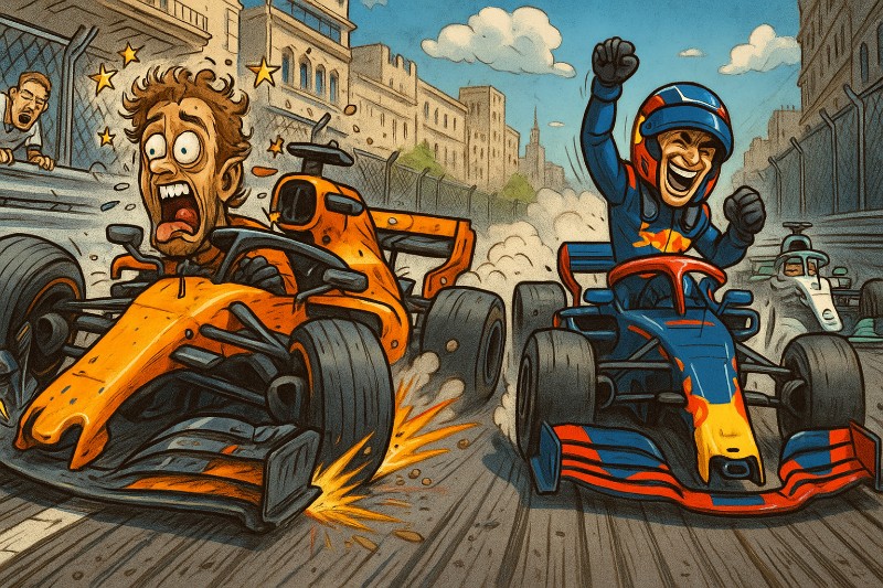 Formel 1 in Baku: Wenn Red Bull zaubert und McLaren zaudert Grafik: Formel 1 in Baku: Wenn Red Bull zaubert und McLaren zaudert