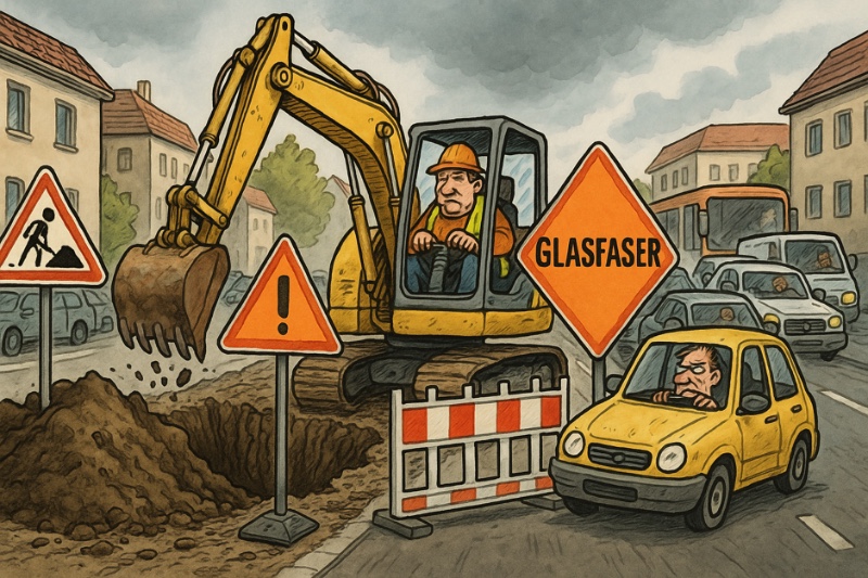 Glasfaser frisst Straße – Willkommen im Beckumer Bermuda-Dreieck Grafik: Glasfaser frisst Straße – Willkommen im Beckumer Bermuda-Dreieck