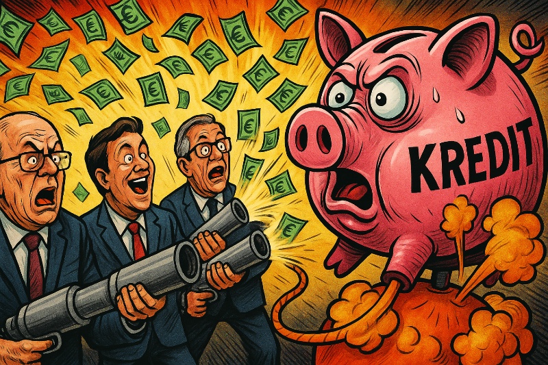 Haushalt 2025: Mehr Geld als Verstand – und alles auf Pump Grafik: Haushalt 2025: Mehr Geld als Verstand – und alles auf Pump