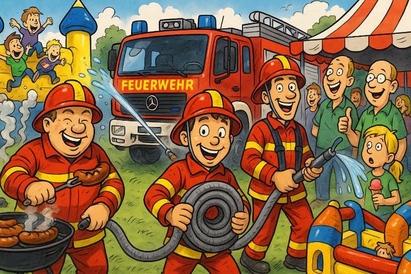 50 Jahre Jugendfeuerwehr – Ahlen brennt vor Begeisterung Grafik: 50 Jahre Jugendfeuerwehr – Ahlen brennt vor Begeisterung