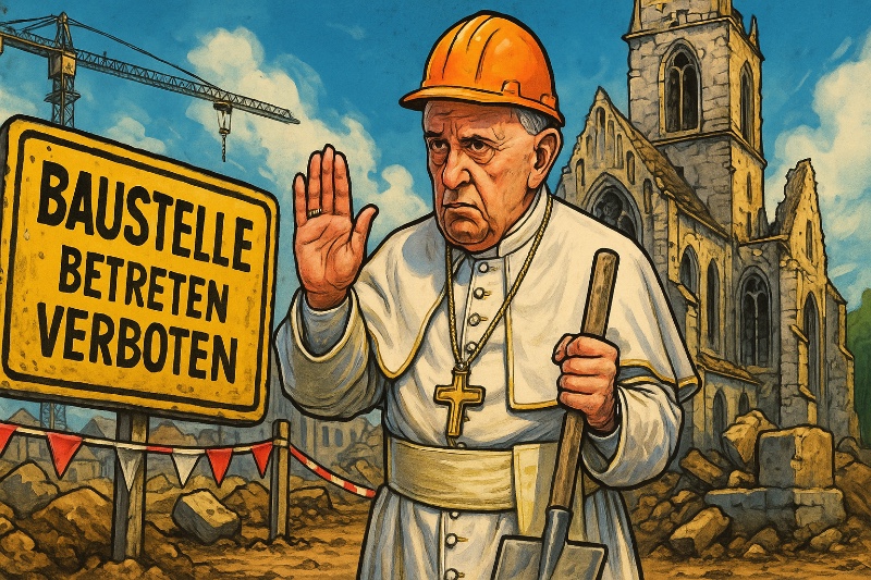 Papst Leo XIV.: Der Mann, der nichts ändern will – und das als Reformprogramm verkauft Grafik: Papst Leo XIV.: Der Mann, der nichts ändern will – und das als Reformprogramm verkauft