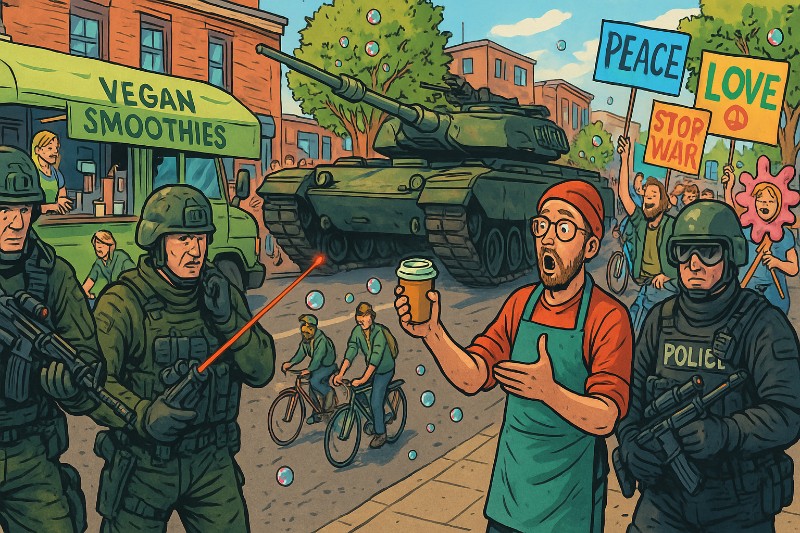 Vom „Krieg zerstörten Portland“ Grafik: Vom „Krieg zerstörten Portland“