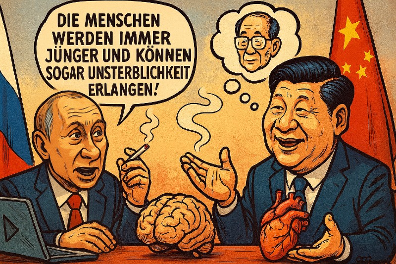 Ewig leben, ewig regieren: Geheime Pläne aus dem Reich der Unsterblichen Grafik: Ewig leben, ewig regieren: Geheime Pläne aus dem Reich der Unsterblichen