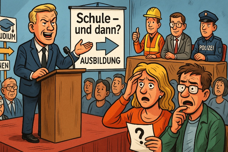 Das Programm: Von Praktikum bis Podium Grafik: Das Programm: Von Praktikum bis Podium