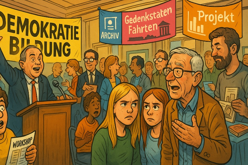 Warendorf startet Schulförderprogramm: Demokratie zum Mitnehmen, unbürokratisch und garantiert ohne Eigenmittel Grafik: Warendorf startet Schulförderprogramm: Demokratie zum Mitnehmen, unbürokratisch und garantiert ohne Eigenmittel