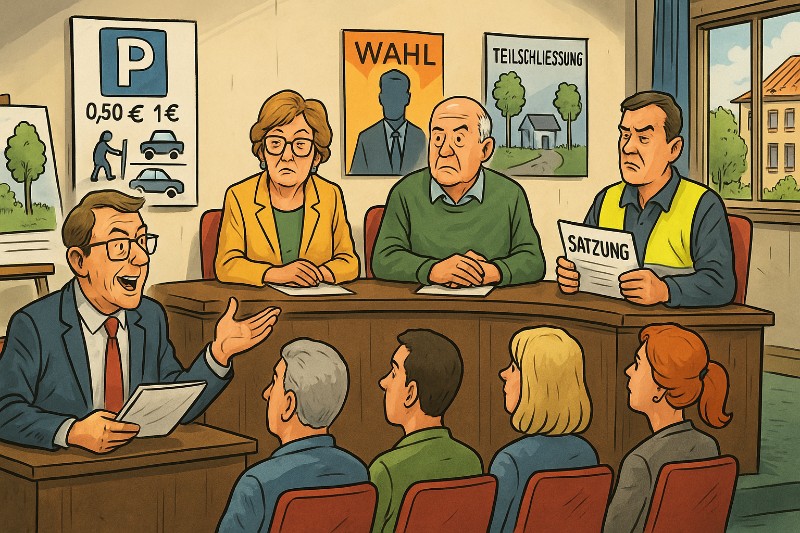 Gebühren, Plakate und Pflaster – Ahlen tagt wieder! Grafik: Gebühren, Plakate und Pflaster – Ahlen tagt wieder!
