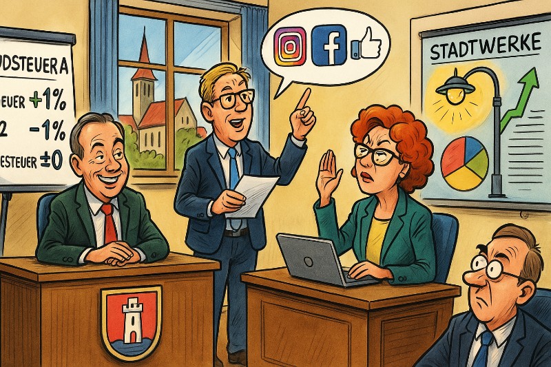 Finanz- und Personalausschuss Ahlen: Wenn Zahlen tanzen, Paragrafen singen und Social Media zum neuen Stadtwerk wird Grafik: Finanz- und Personalausschuss Ahlen: Wenn Zahlen tanzen, Paragrafen singen und Social Media zum neuen Stadtwerk wird