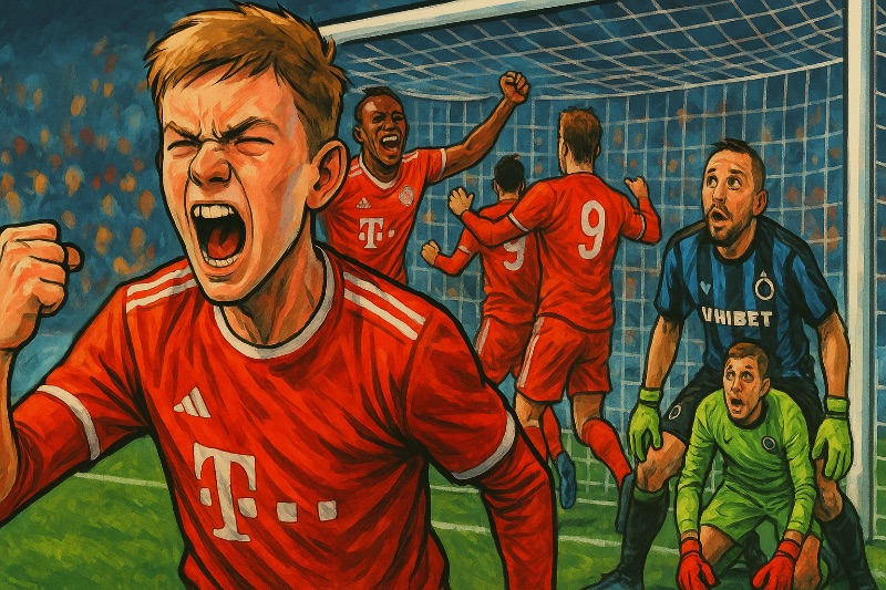Ein Teenie schreibt Fußballgeschichte Grafik: Ein Teenie schreibt Fußballgeschichte