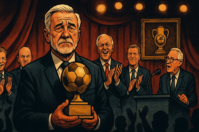 Heiliger Rasen, Hallenhalligalli und heilige Helden – die Ballhalla öffnet ihre Pforten Grafik: Heiliger Rasen, Hallenhalligalli und heilige Helden – die Ballhalla öffnet ihre Pforten