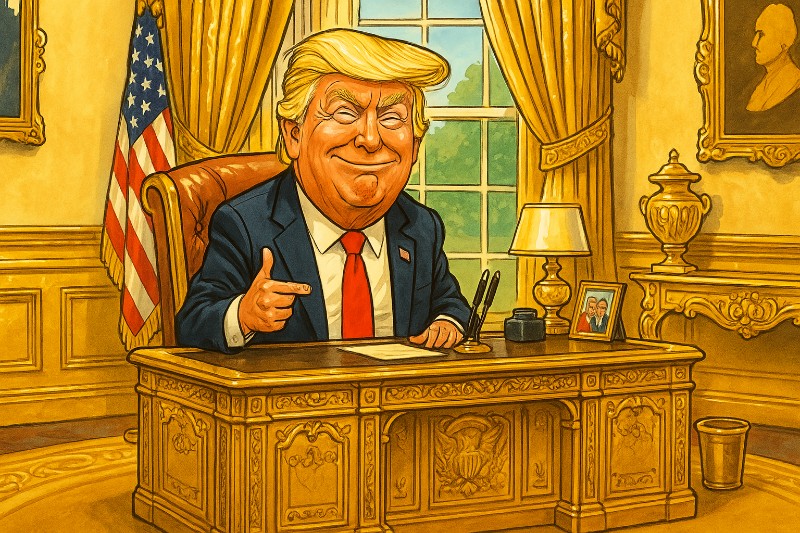 Goldene Zeiten im Oval Office Grafik: Goldene Zeiten im Oval Office