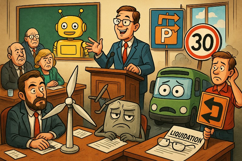 Hauptausschuss der Zukunft – zwischen Chatbots, Parkleitsystemen und der großen Kirmesformel Grafik: Hauptausschuss der Zukunft – zwischen Chatbots, Parkleitsystemen und der großen Kirmesformel
