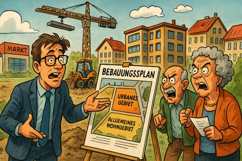 Münster plant sich schön – oder: Wenn Nachverdichtung zur neuen Religion wird Grafik: Münster plant sich schön – oder: Wenn Nachverdichtung zur neuen Religion wird