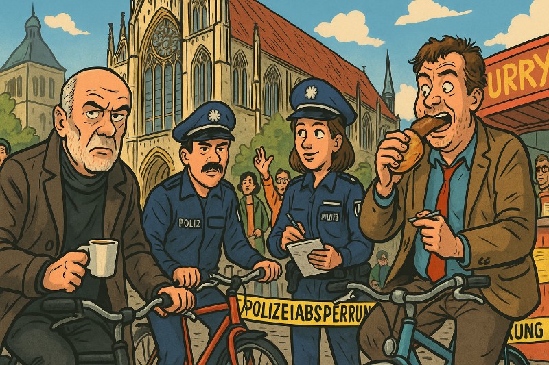 Die Fälle heißen „Elite“ und „Mordsmäßig gesund“ – was in Münster etwa das Gleiche bedeutet Grafik: Die Fälle heißen „Elite“ und „Mordsmäßig gesund“ – was in Münster etwa das Gleiche bedeutet