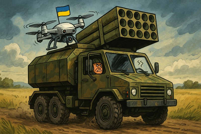 Drohne huckepack: Ukrainisches Fluggerät erfindet Mitfahrgelegenheit 2.0 Grafik: Drohne huckepack: Ukrainisches Fluggerät erfindet Mitfahrgelegenheit 2.0