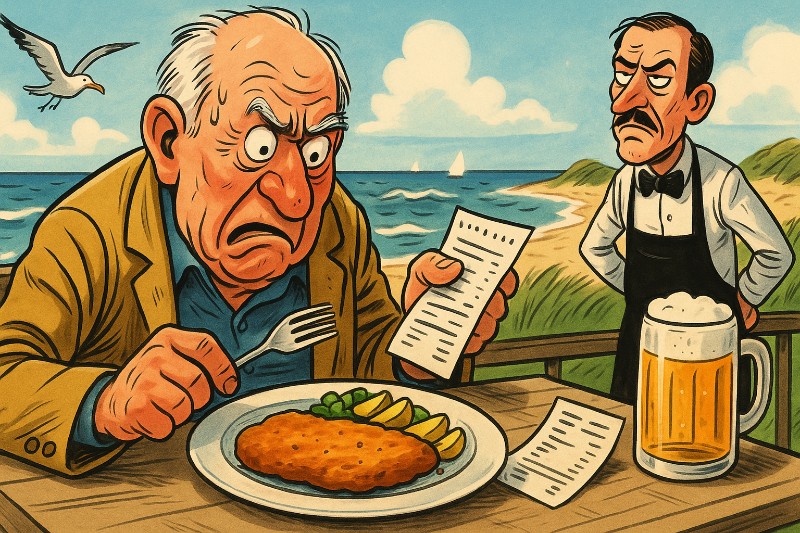 Schnitzel-Schock an der Ostsee – Wenn die Panade teurer ist als der Urlaub Grafik: Schnitzel-Schock an der Ostsee – Wenn die Panade teurer ist als der Urlaub