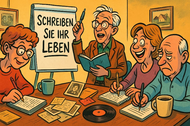 Schreib dich selbst Grafik: Schreib dich selbst