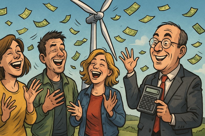 Wenn der Wind nicht nur weht, sondern auch zahlt – Ahlens neue Goldbrise Grafik: Wenn der Wind nicht nur weht, sondern auch zahlt – Ahlens neue Goldbrise