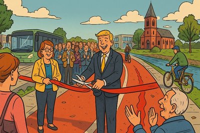 Ohne Lücke bis zum Wasser – Hamm feiert den roten Teppich für Fußgänger Grafik: Ohne Lücke bis zum Wasser – Hamm feiert den roten Teppich für Fußgänger