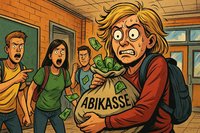 Grafik: Abi-Kasse à la Ocean’s Eleven: Erler Schüler im Geldrausch