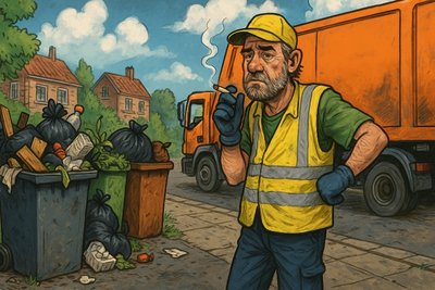 Müll im Rückwärtsgang – Münster kämpft mit dem Abfall-Overload Grafik: Müll im Rückwärtsgang – Münster kämpft mit dem Abfall-Overload