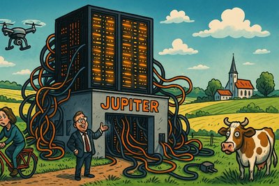 Europa schraubt an der Zukunft: Jupiter, der Supercomputer aus der Provinz Grafik: Europa schraubt an der Zukunft: Jupiter, der Supercomputer aus der Provinz