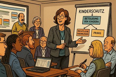 Freckenhorst - Wenn PowerPoint auf Kinderschutz trifft Grafik: Freckenhorst - Wenn PowerPoint auf Kinderschutz trifft