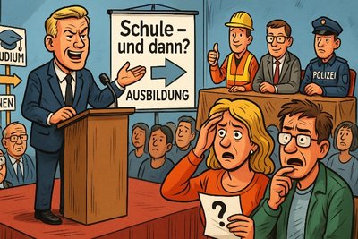Das Programm: Von Praktikum bis Podium Grafik: Das Programm: Von Praktikum bis Podium