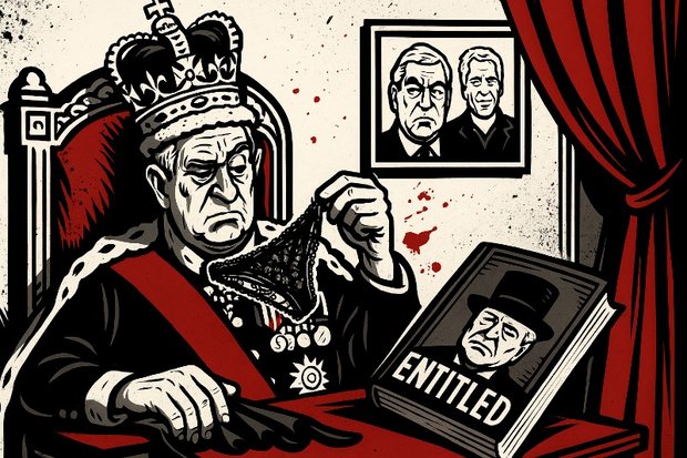 Prinz Peinlich – Der Duke von Desaster und das Königshaus der Klebrigkeiten Grafik: Prinz Peinlich – Der Duke von Desaster und das Königshaus der Klebrigkeiten