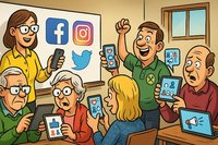 Grafik: Like mich, ich bin ein Verein