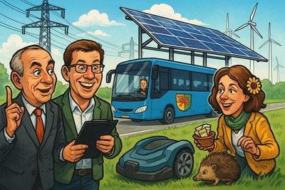 Von Strommasten, Schnellbussen und schlaflosen Igeln – der Ausschuss tagt! Grafik: Von Strommasten, Schnellbussen und schlaflosen Igeln – der Ausschuss tagt!