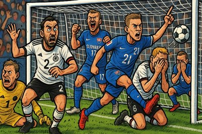Deutschland stolpert sich aus der WM-Illusion – Slowakei zeigt, wie man Fußball wirklich spielt Grafik: Deutschland stolpert sich aus der WM-Illusion – Slowakei zeigt, wie man Fußball wirklich spielt