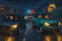 Grafik: Dortmund Drift Deluxe – Der Wall wird zur Rennstrecke und der Blitzer zum Schiedsrichter