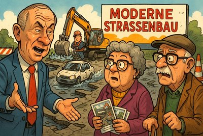 K3 – die Schlaglochoper in mehreren Akten Grafik: K3 – die Schlaglochoper in mehreren Akten