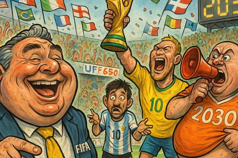 FIFA plant die XXL-WM – bald spielt jeder gegen jeden (und seine Oma) Grafik: FIFA plant die XXL-WM – bald spielt jeder gegen jeden (und seine Oma)