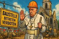 Grafik: Papst Leo XIV.: Der Mann, der nichts ändern will – und das als Reformprogramm verkauft
