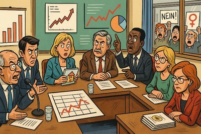Arbeit, Wirtschaft, Gleichstellung – oder: Die hohe Kunst des Warendorfer Sitzungsmarathons Grafik: Arbeit, Wirtschaft, Gleichstellung – oder: Die hohe Kunst des Warendorfer Sitzungsmarathons