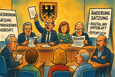 Die 22. Änderung der Hauptsatzung Grafik: Die 22. Änderung der Hauptsatzung
